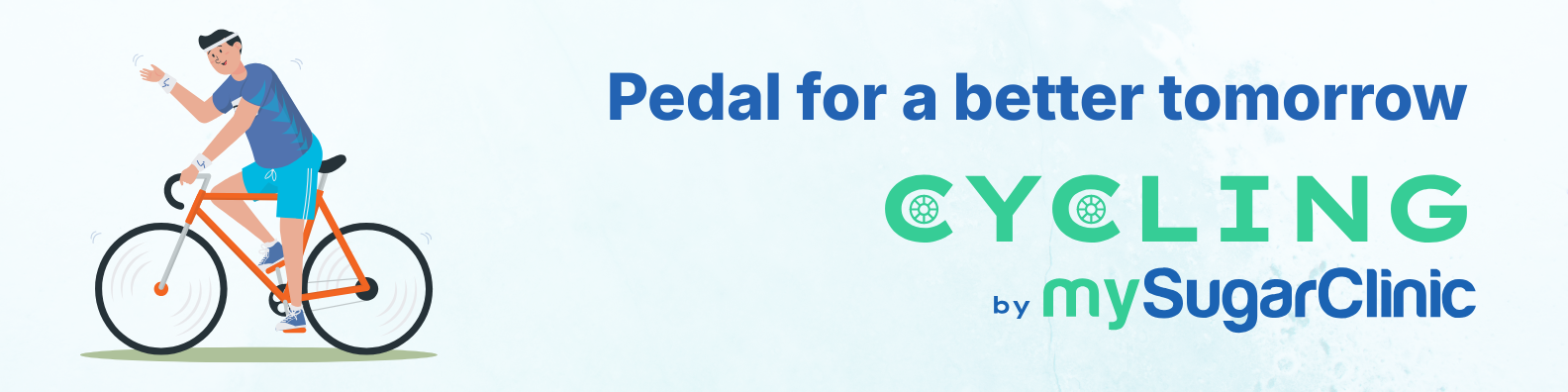 Pedal for a better tomorrow — MySugarClinic Cycling